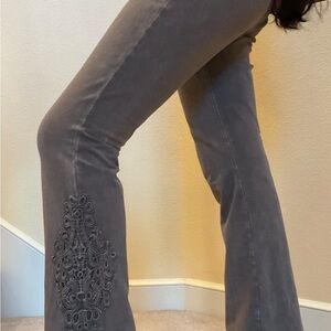 Chatoyant Pants Slim Bootcut Pants Desert Taupe NWOT